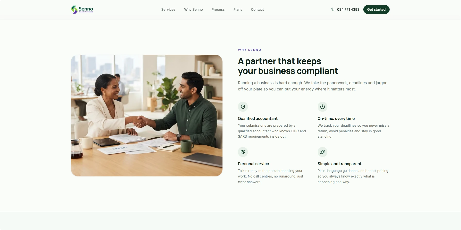 Senno Corporate Services: Why Senno