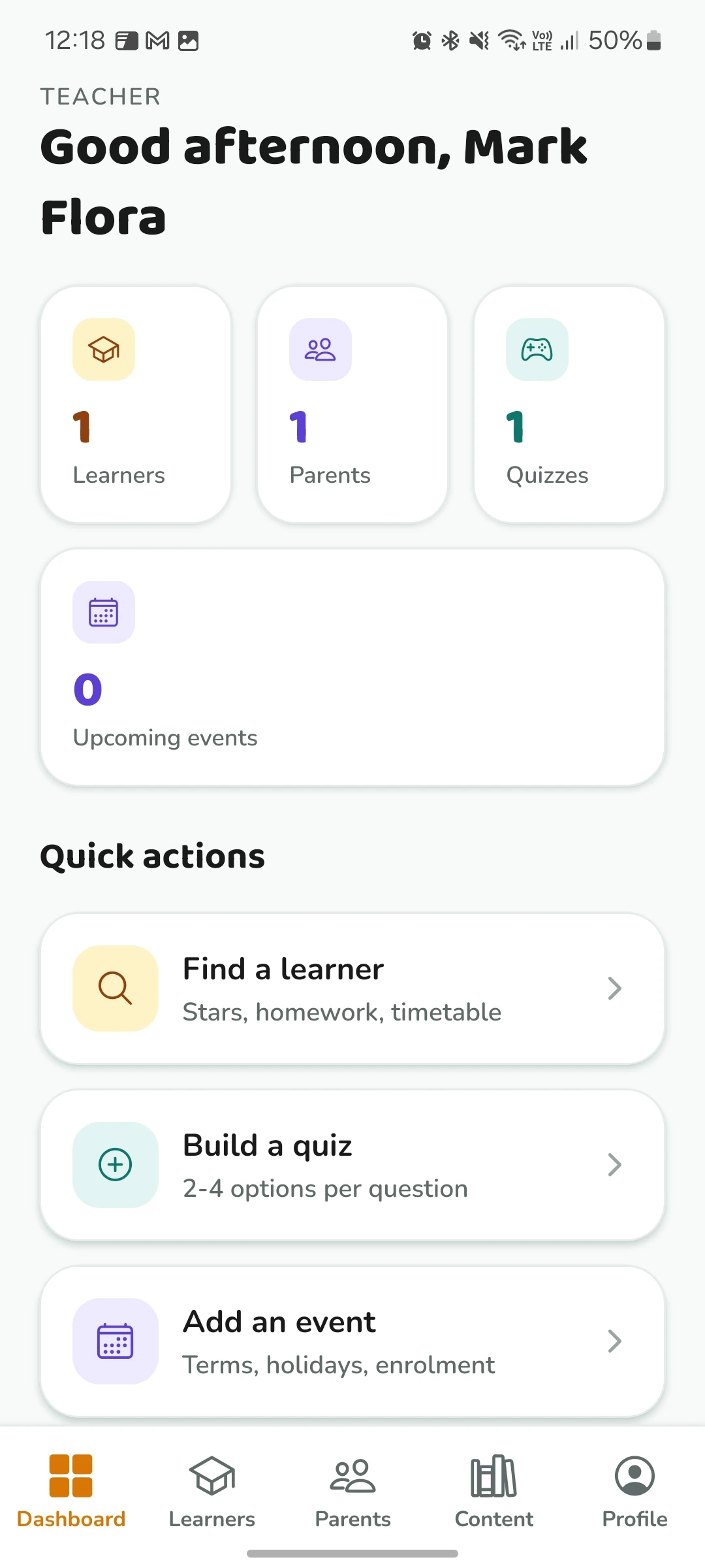 Ndlelehle app screen 2