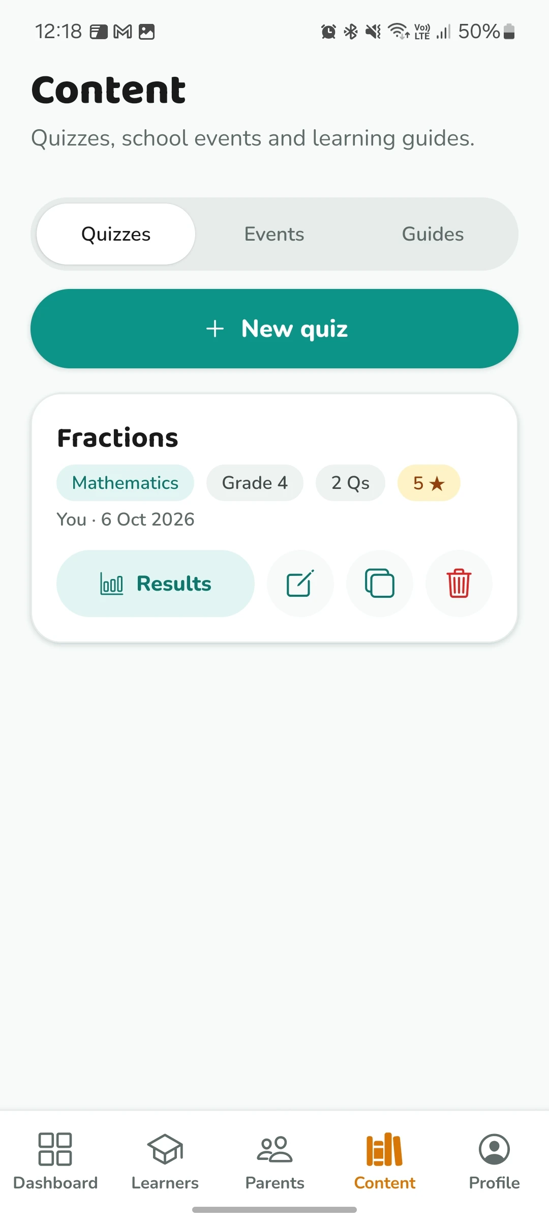 Ndlelehle app: Quizzes, events and guides